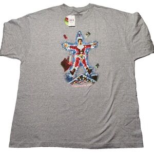 NATIONAL LAMPOONS CHRISTMAS VACATION Men Size 3XL Clark Griswold T-Shirt NEW